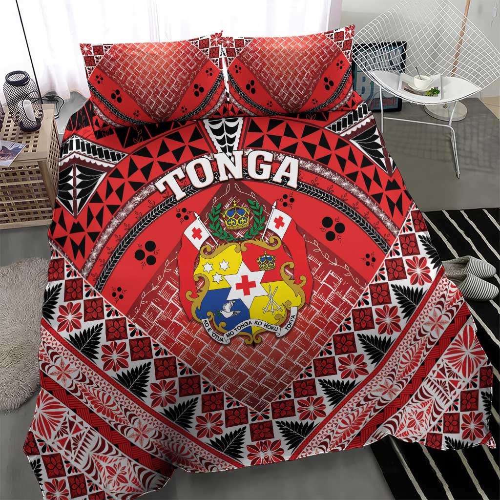 Tonga Constitution Day Bedding Set 150 Years Jubilee LT05 - Polynesian Pride