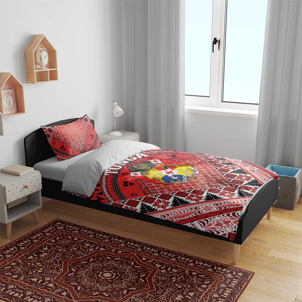 Tonga Constitution Day Bedding Set 150 Years Jubilee LT05 - Polynesian Pride