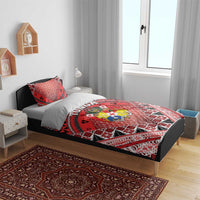 Tonga Constitution Day Bedding Set 150 Years Jubilee LT05 - Polynesian Pride