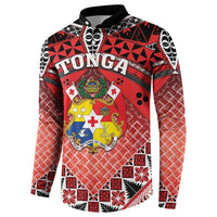 Personalised Tonga Constitution Day Button Sweatshirt 150 Years Jubilee - Polynesian Pride