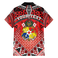 Personalised Tonga Constitution Day Family Matching Puletasi and Hawaiian Shirt 150 Years Jubilee - Polynesian Pride