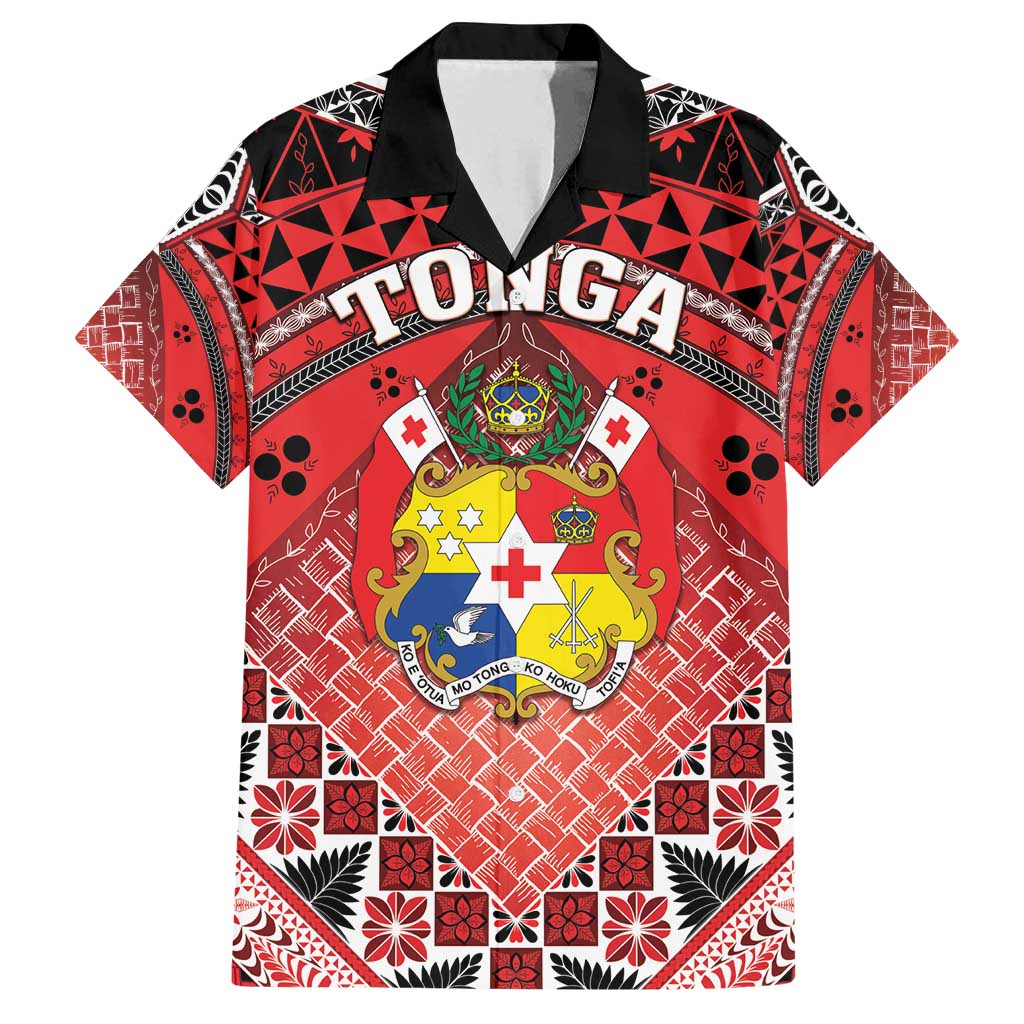 Personalised Tonga Constitution Day Family Matching Summer Maxi Dress and Hawaiian Shirt 150 Years Jubilee - Polynesian Pride