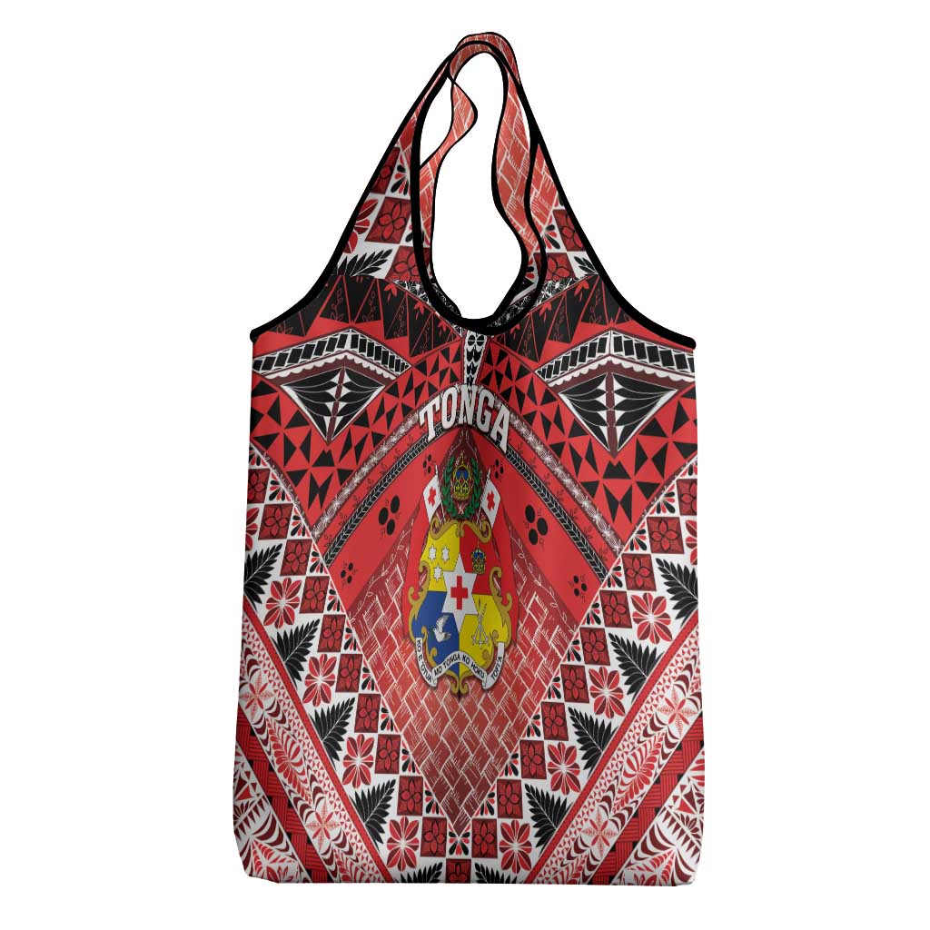 Tonga Constitution Day Grocery Bag 150 Years Jubilee - Polynesian Pride
