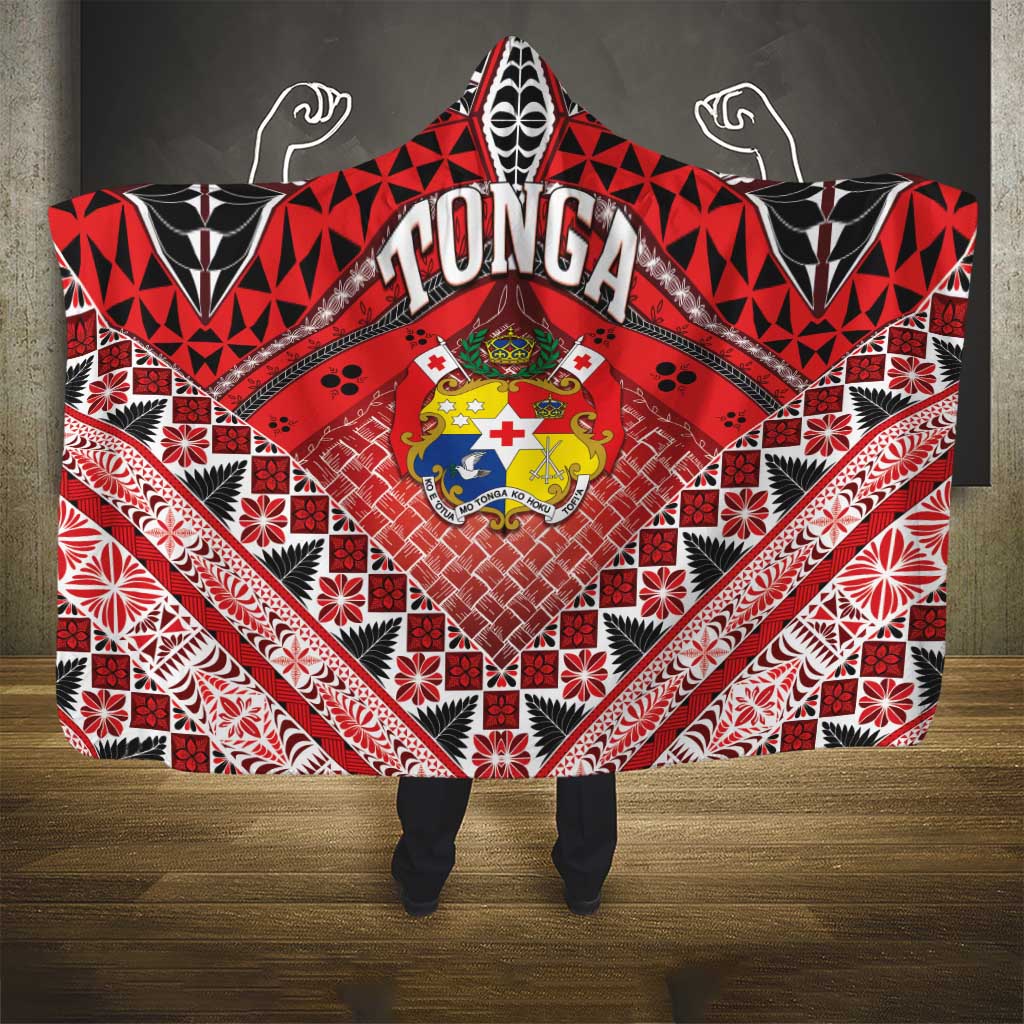 Tonga Constitution Day Hooded Blanket 150 Years Jubilee LT05 - Polynesian Pride