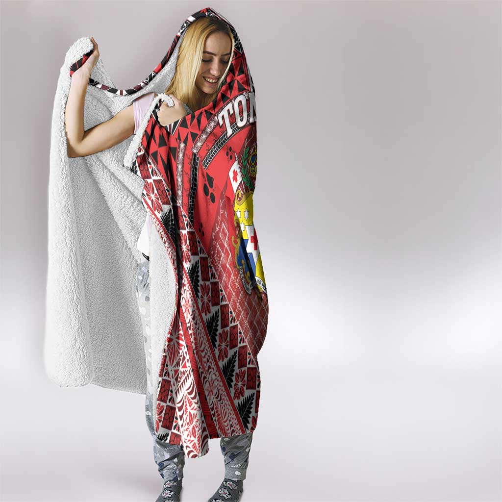 Tonga Constitution Day Hooded Blanket 150 Years Jubilee LT05 - Polynesian Pride