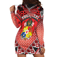 Personalised Tonga Constitution Day Hoodie Dress 150 Years Jubilee LT05 - Polynesian Pride