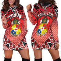Personalised Tonga Constitution Day Hoodie Dress 150 Years Jubilee LT05 - Polynesian Pride