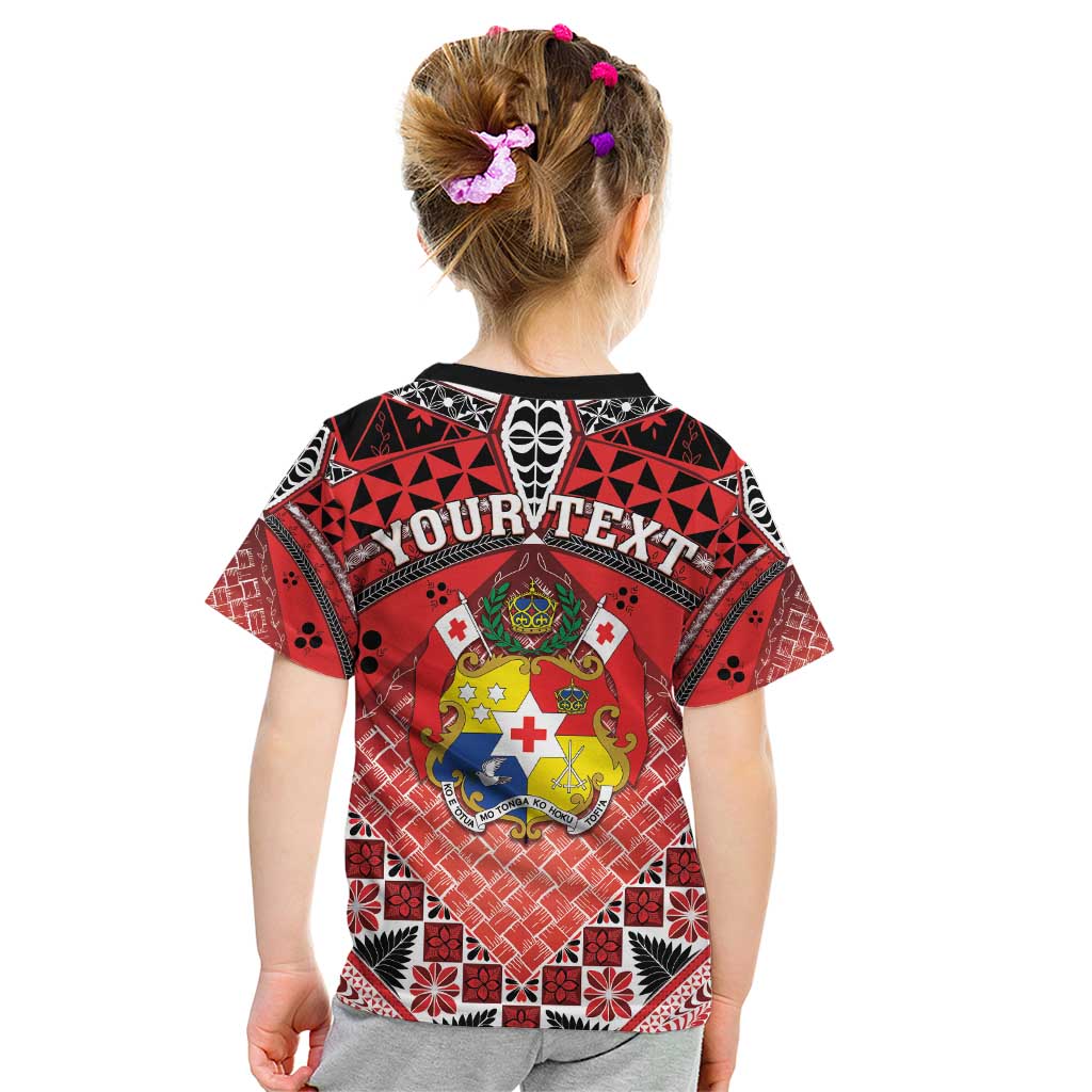 Personalised Tonga Constitution Day Kid T Shirt 150 Years Jubilee - Polynesian Pride