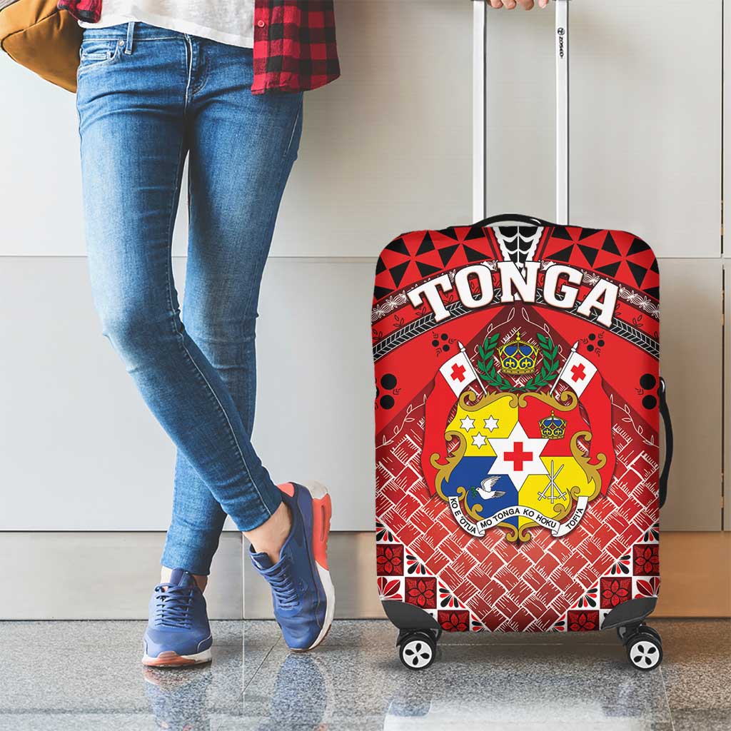 Tonga Constitution Day Luggage Cover 150 Years Jubilee LT05 - Polynesian Pride