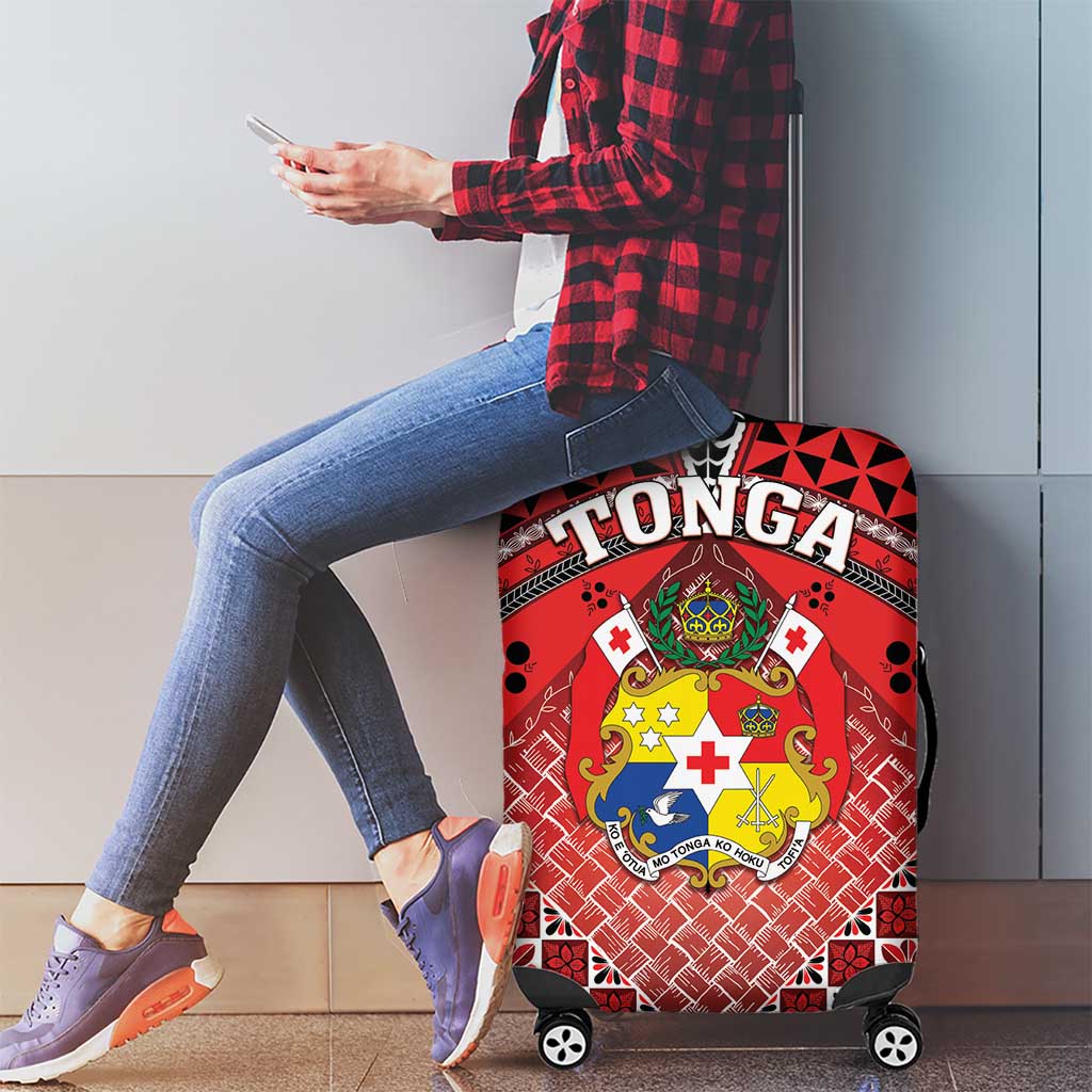 Tonga Constitution Day Luggage Cover 150 Years Jubilee LT05 - Polynesian Pride