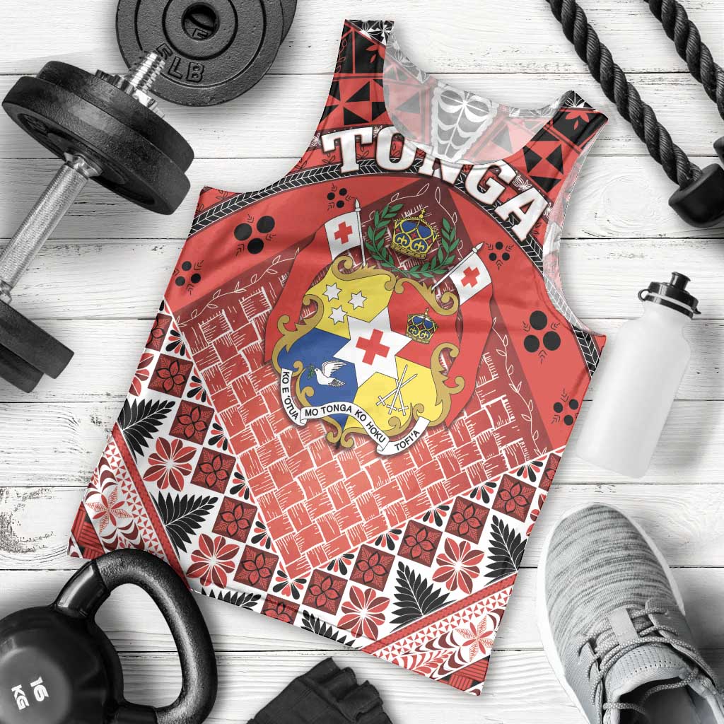 Personalised Tonga Constitution Day Men Tank Top 150 Years Jubilee - Polynesian Pride