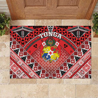 Tonga Constitution Day Rubber Doormat 150 Years Jubilee - Polynesian Pride