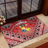 Tonga Constitution Day Rubber Doormat 150 Years Jubilee - Polynesian Pride