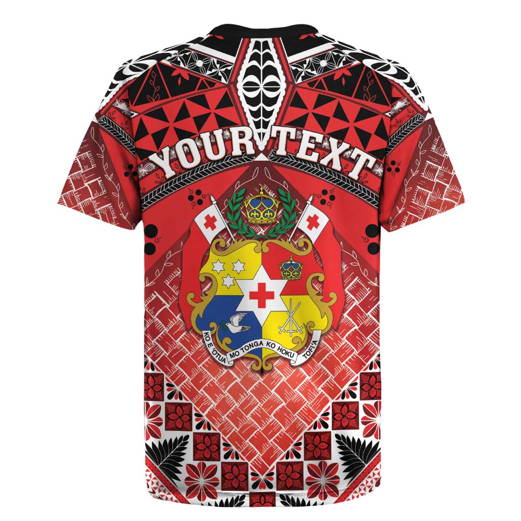 Personalised Tonga Constitution Day Rugby Jersey 150 Years Jubilee - Polynesian Pride