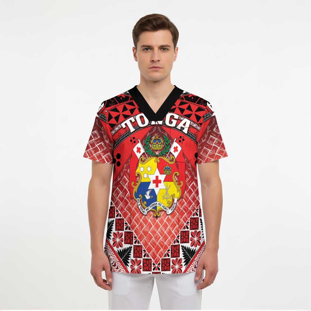 Personalised Tonga Constitution Day Scrub Top 150 Years Jubilee - Polynesian Pride