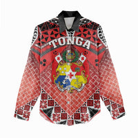 Personalised Tonga Constitution Day Women Casual Shirt 150 Years Jubilee LT05 - Polynesian Pride