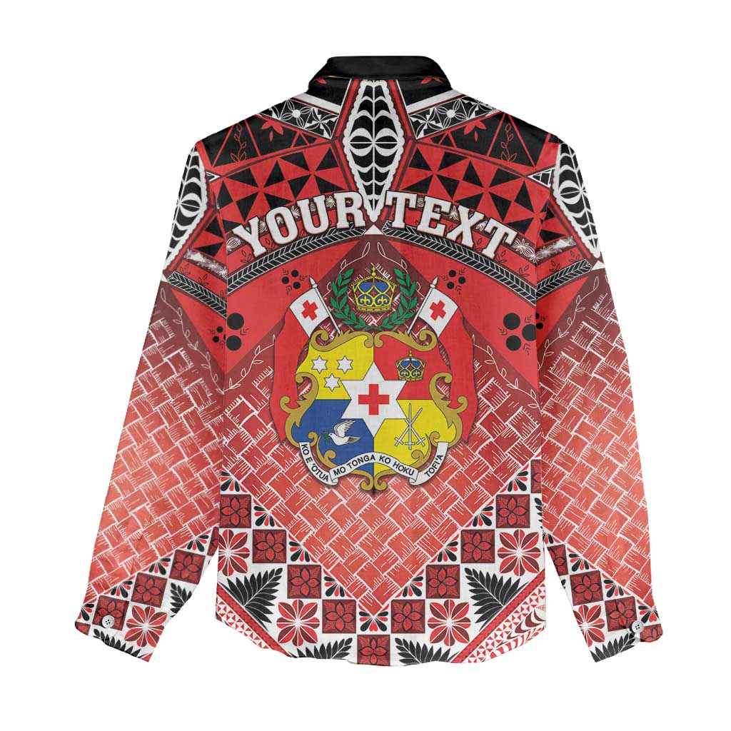 Personalised Tonga Constitution Day Women Casual Shirt 150 Years Jubilee LT05 - Polynesian Pride