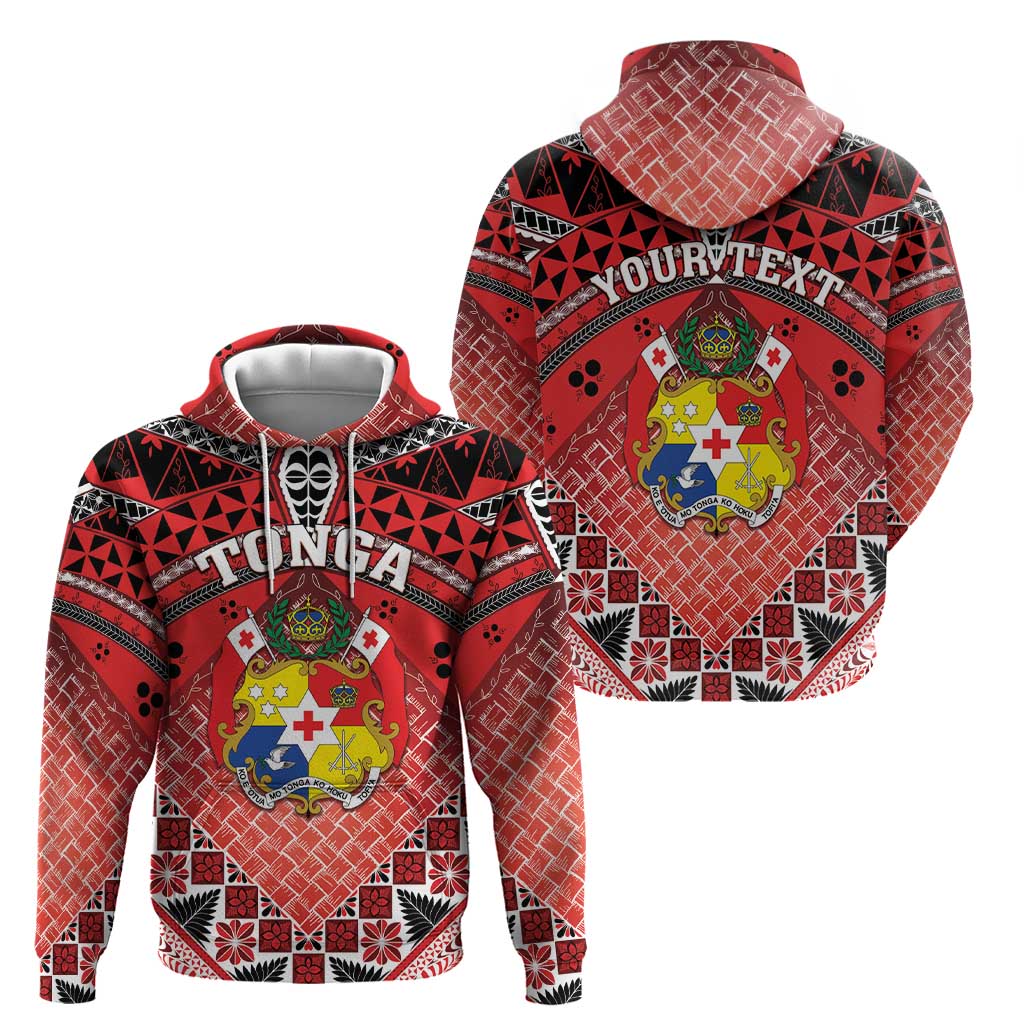 Personalised Tonga Constitution Day Zip Hoodie 150 Years Jubilee LT05 - Polynesian Pride