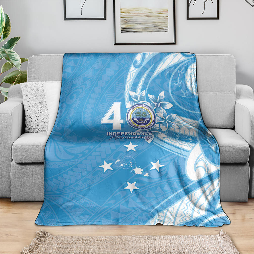 FSM Micronesia Blanket 40th Independence Anniversary LT05 - Polynesian Pride