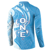 FSM Micronesia Button Sweatshirt 40th Independence Anniversary LT05 - Polynesian Pride