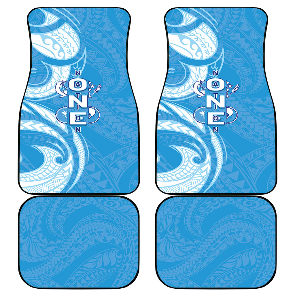 FSM Micronesia Car Mats 40th Independence Anniversary LT05 - Polynesian Pride