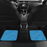 FSM Micronesia Car Mats 40th Independence Anniversary LT05 Set 2pcs - Back Blue - Polynesian Pride