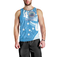 FSM Micronesia Men Tank Top 40th Independence Anniversary LT05 - Polynesian Pride