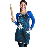 Tahiti Matarii Apron Tahitian Spring Blue Galaxy LT05 - Polynesian Pride
