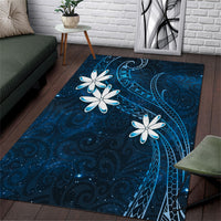 Tahiti Matarii Area Rug Tahitian Spring Blue Galaxy LT05 Blue - Polynesian Pride