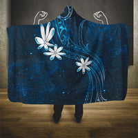 Tahiti Matarii Hooded Blanket Tahitian Spring Blue Galaxy LT05 - Polynesian Pride