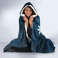 Tahiti Matarii Hooded Blanket Tahitian Spring Blue Galaxy LT05 - Polynesian Pride