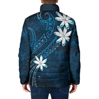 Tahiti Matarii Padded Jacket Tahitian Spring Blue Galaxy LT05 - Polynesian Pride