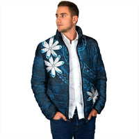 Tahiti Matarii Padded Jacket Tahitian Spring Blue Galaxy LT05 - Polynesian Pride
