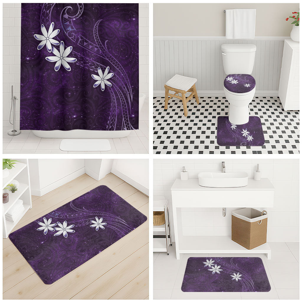 Tahiti Matarii Bathroom Set Tahitian Spring Purple Galaxy LT05 - Polynesian Pride