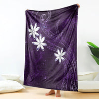 Tahiti Matarii Blanket Tahitian Spring Purple Galaxy LT05 - Polynesian Pride