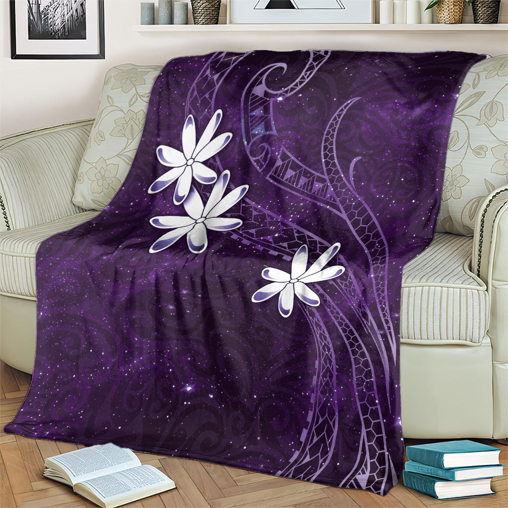 Tahiti Matarii Blanket Tahitian Spring Purple Galaxy LT05 - Polynesian Pride