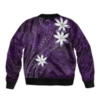 Tahiti Matarii Bomber Jacket Tahitian Spring Purple Galaxy LT05 - Polynesian Pride