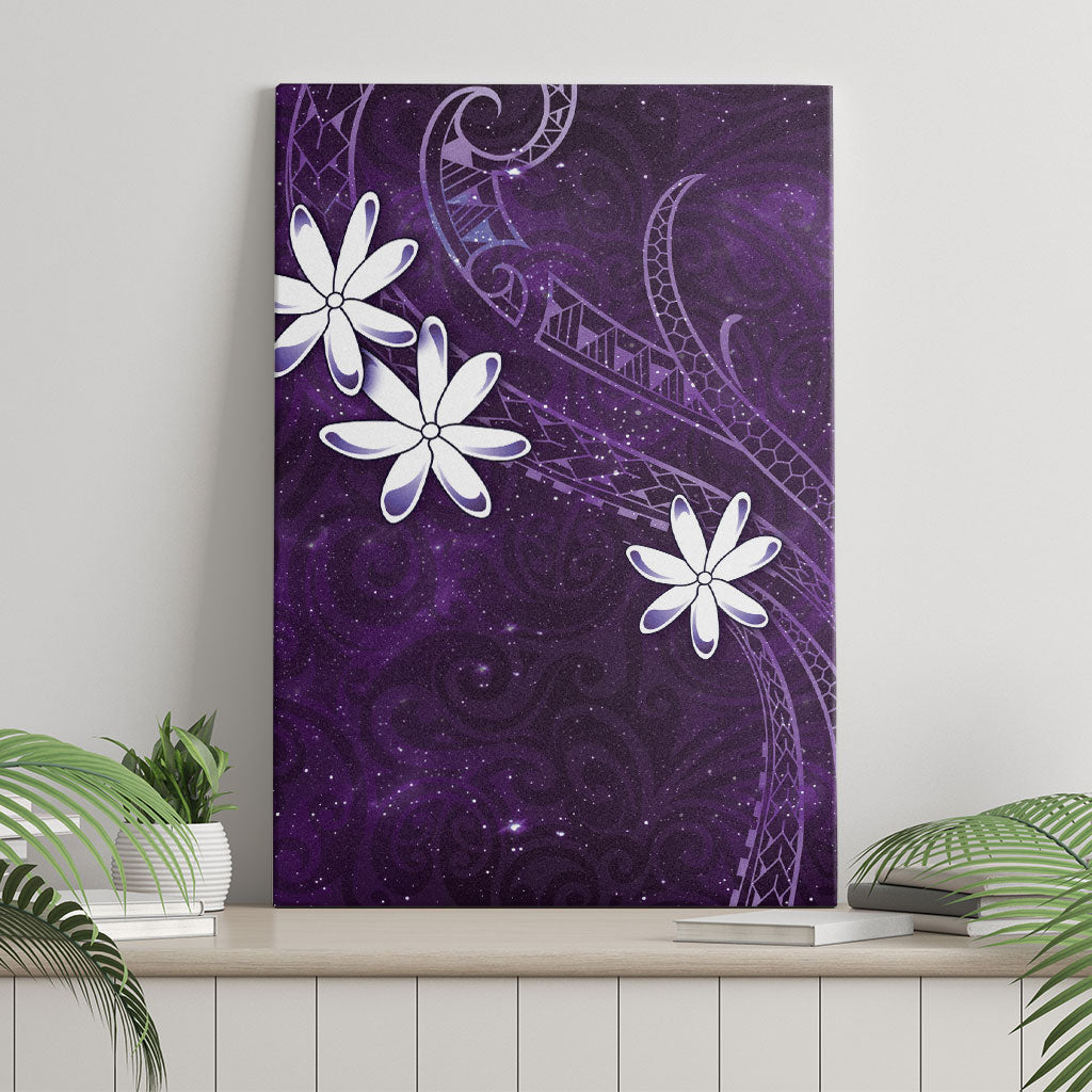 Tahiti Matarii Canvas Wall Art Tahitian Spring Purple Galaxy LT05 - Polynesian Pride