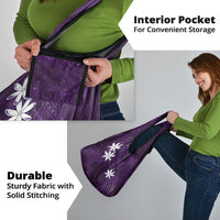 Tahiti Matarii Grocery Bag Tahitian Spring Purple Galaxy LT05 - Polynesian Pride