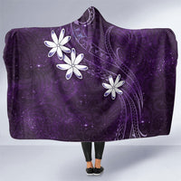 Tahiti Matarii Hooded Blanket Tahitian Spring Purple Galaxy LT05 One Size Purple - Polynesian Pride