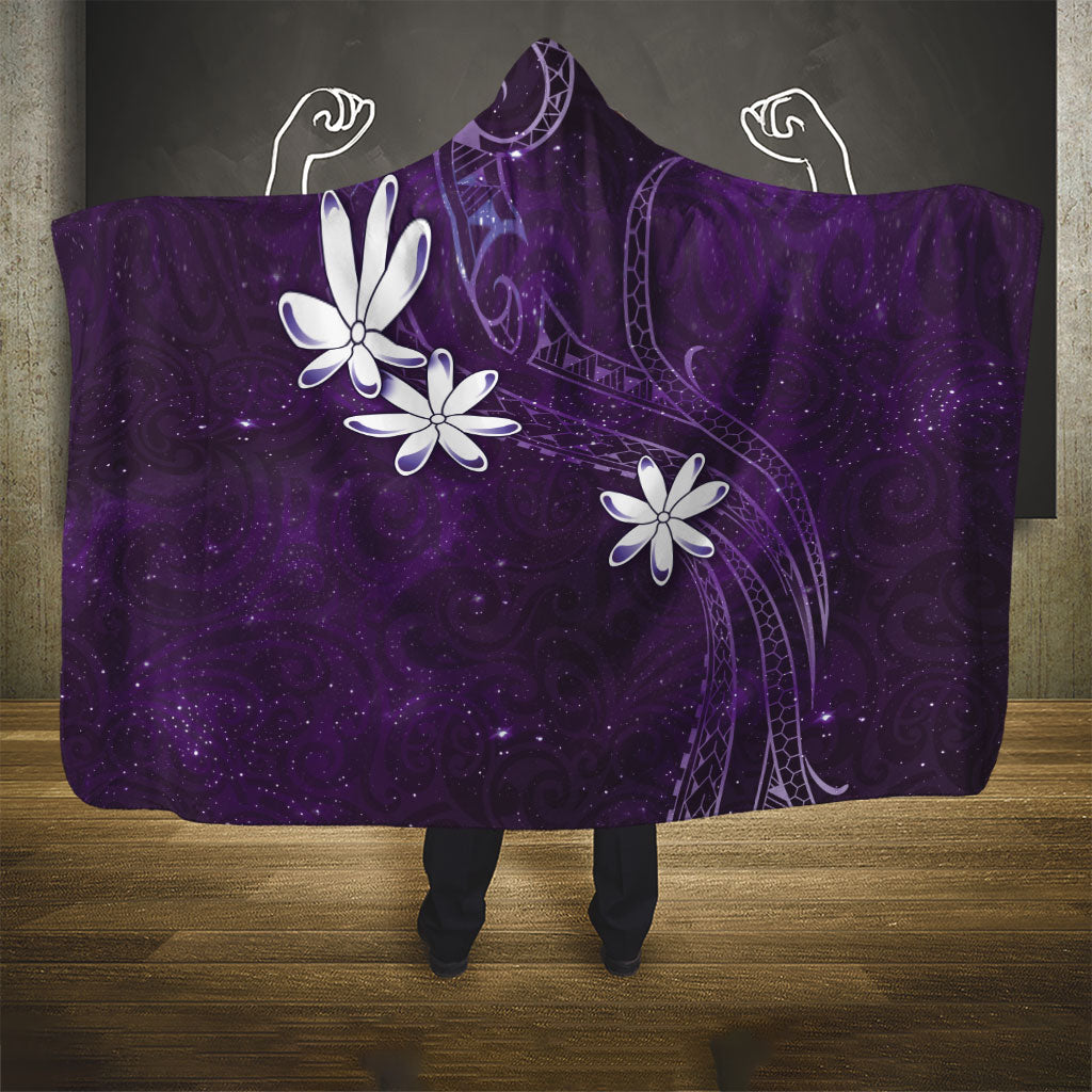 Tahiti Matarii Hooded Blanket Tahitian Spring Purple Galaxy LT05 - Polynesian Pride