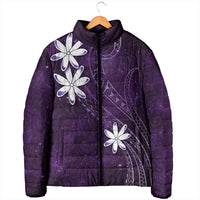 Tahiti Matarii Padded Jacket Tahitian Spring Purple Galaxy LT05 - Polynesian Pride