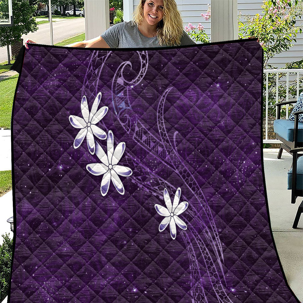 Tahiti Matarii Quilt Tahitian Spring Purple Galaxy LT05 Purple - Polynesian Pride
