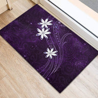 Tahiti Matarii Rubber Doormat Tahitian Spring Purple Galaxy LT05 - Polynesian Pride