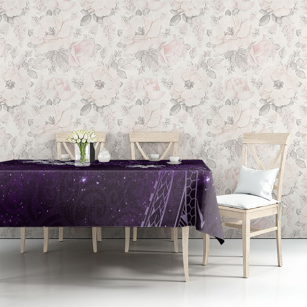 Tahiti Matarii Tablecloth Tahitian Spring Purple Galaxy LT05 - Polynesian Pride