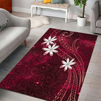 Tahiti Matarii Area Rug Tahitian Spring Red Galaxy LT05 - Polynesian Pride