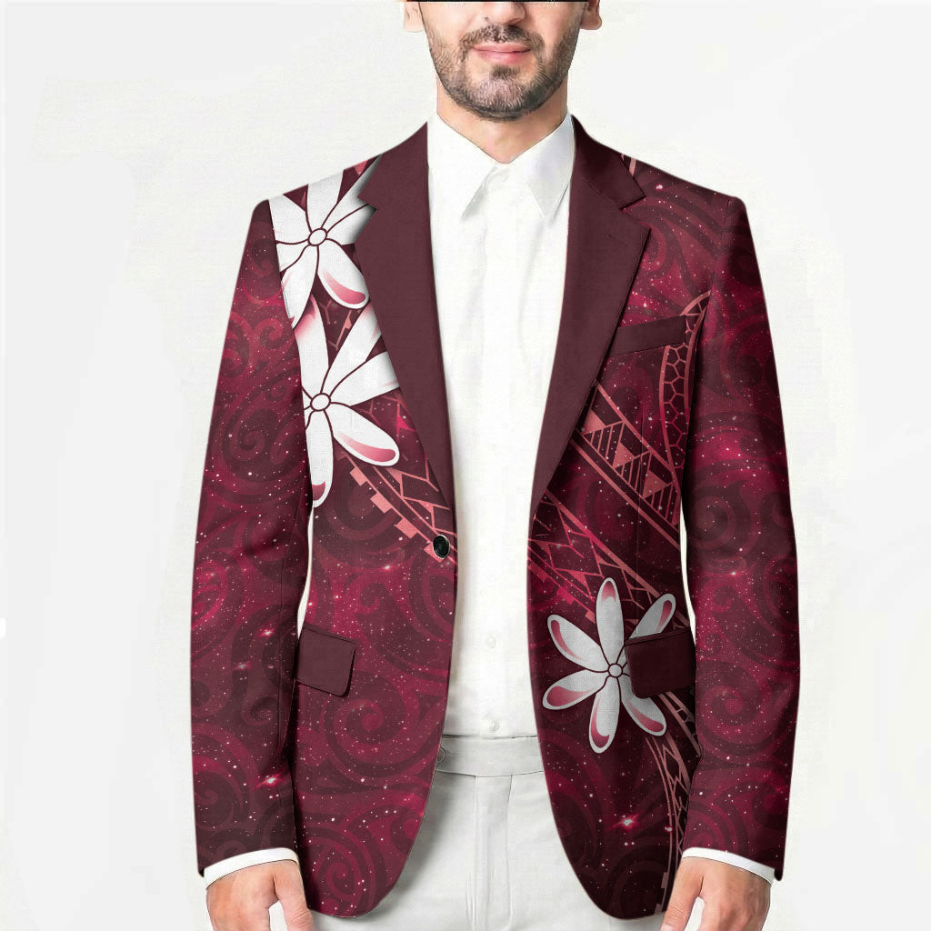 Tahiti Matarii Blazer Tahitian Spring Red Galaxy LT05 - Polynesian Pride