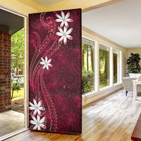 Tahiti Matarii Door Cover Tahitian Spring Red Galaxy LT05 - Polynesian Pride