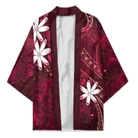 Tahiti Matarii Kimono Tahitian Spring Red Galaxy LT05 Unisex Red - Polynesian Pride
