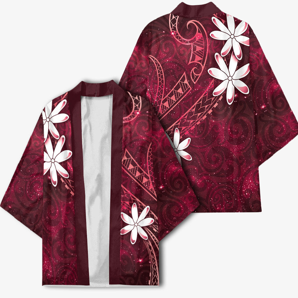 Tahiti Matarii Kimono Tahitian Spring Red Galaxy LT05 - Polynesian Pride